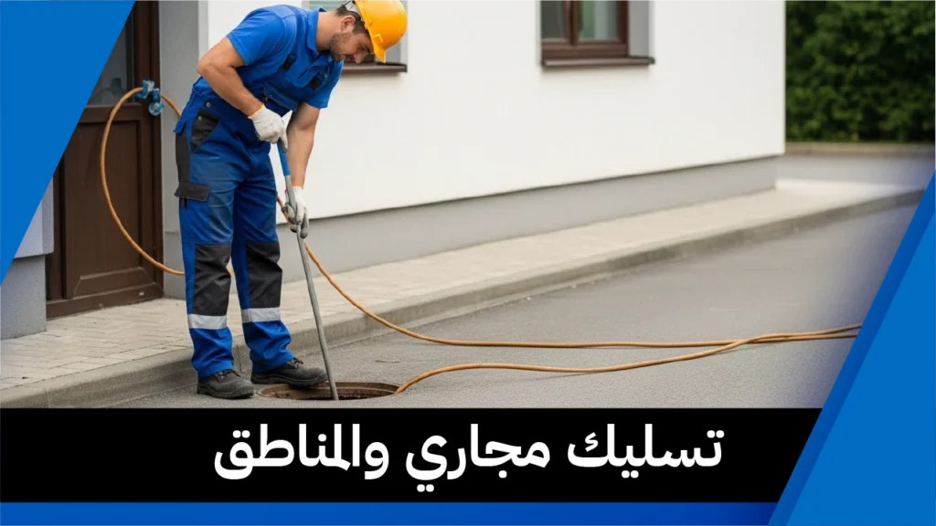 تسليك مجاري والمناطق