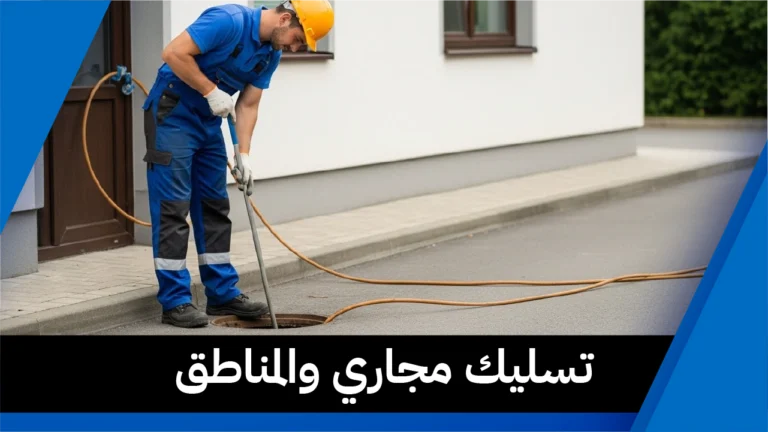 رقم تسليك مجاري والمناطق