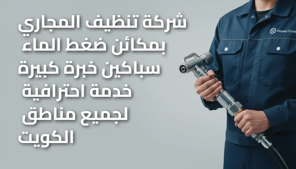 شركة تنظيف المجاري