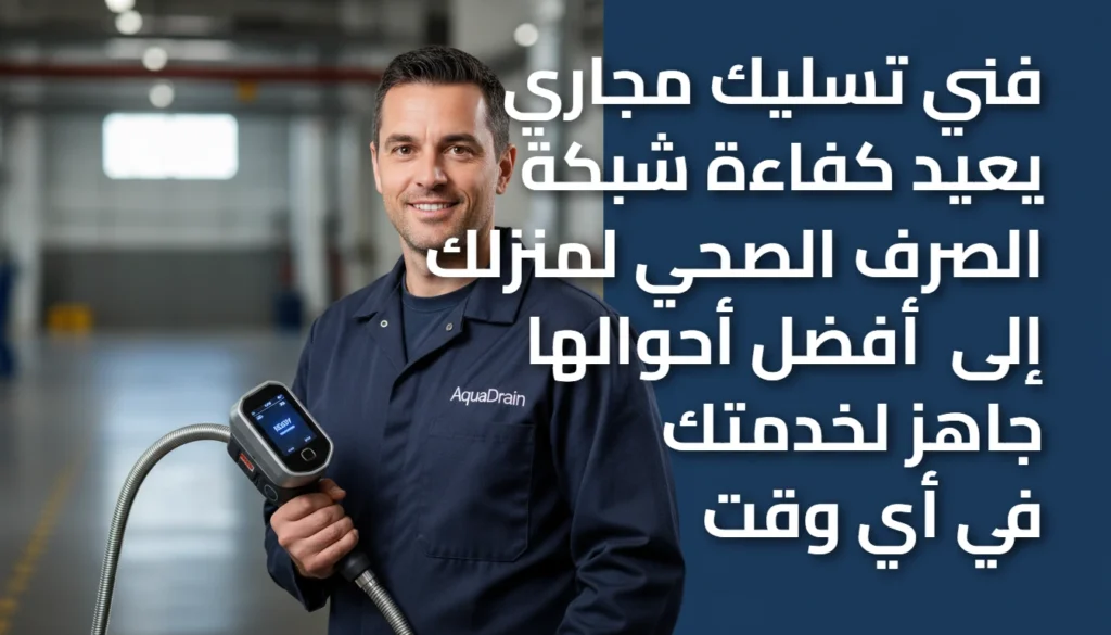 فني تسليك مجاري