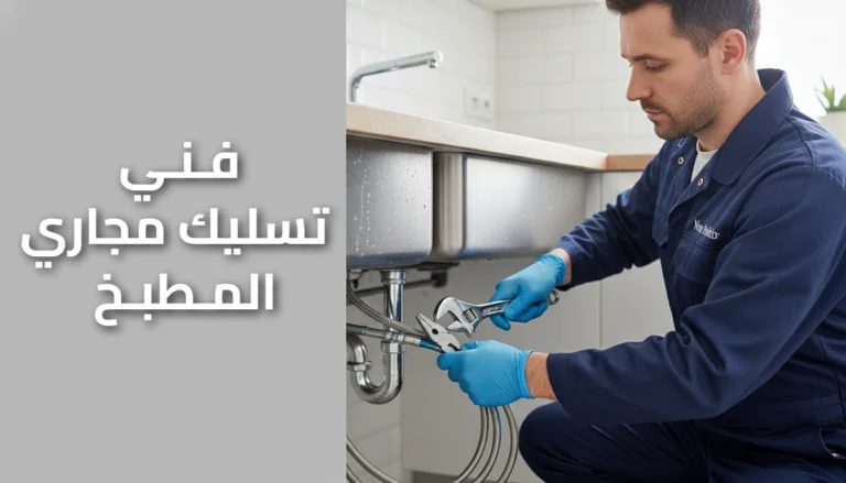فني تسليك مجاري المطبخ